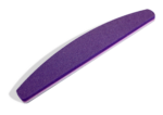 Purple Professional Dual Nail File Moon With Ruler 100/180