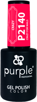 Purple Professional Gel Polish Crazy For Nails 10ml (P2140)