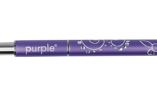 Purple Professional Kolinksy Acrylic Brush #4 Oval (metalen handle)