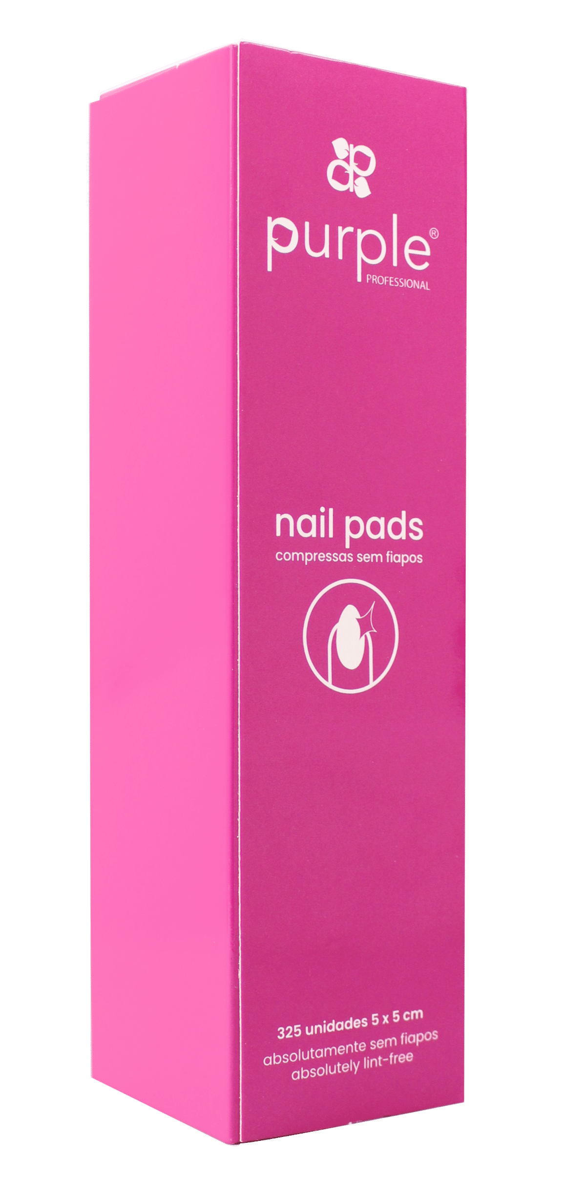 Purple Professional Lint Free Nail Pads (325st.) Purple Professional Lint Free Nail Pads (325st.)