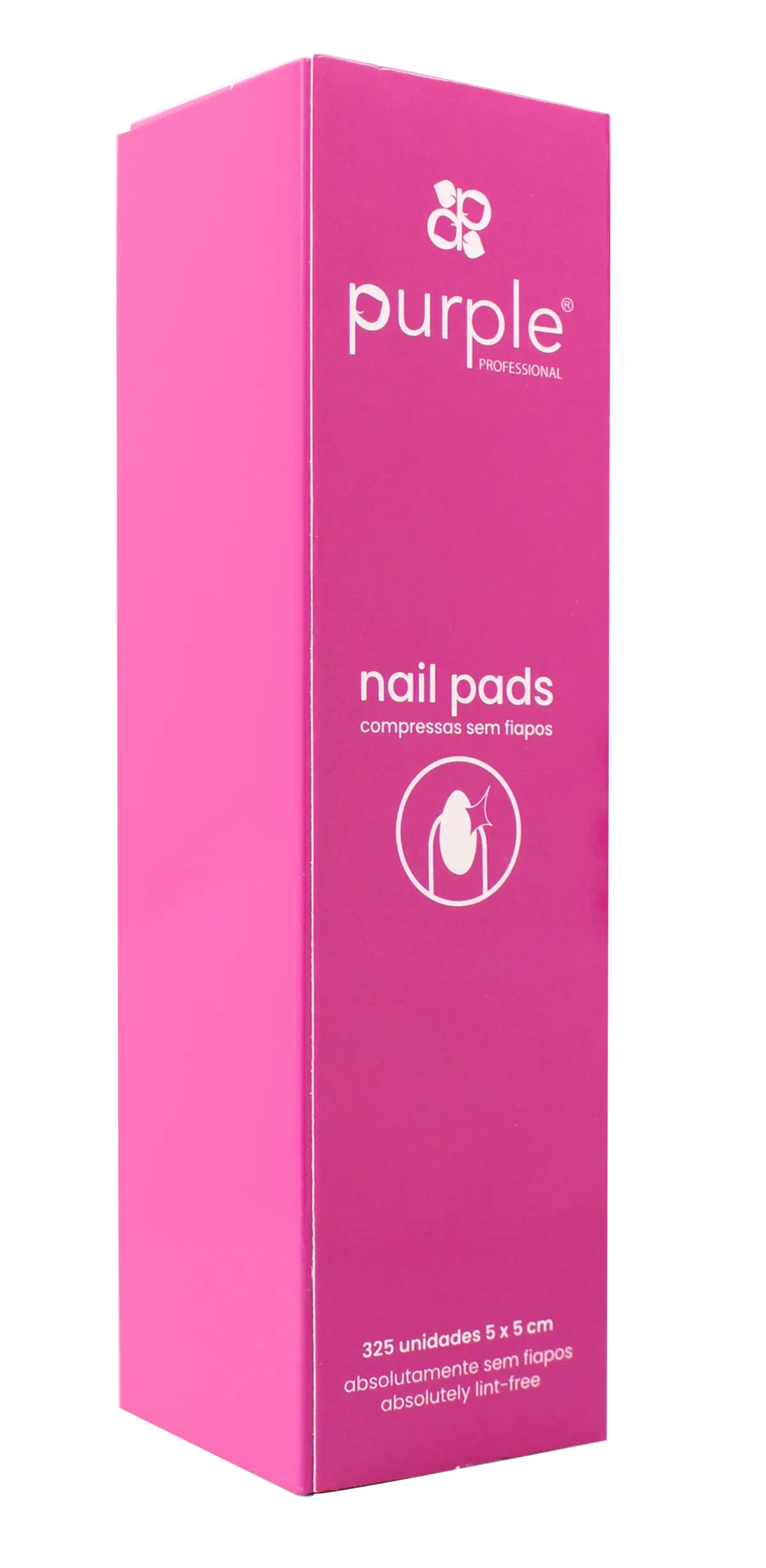 Purple Professional Lint Free Nail Pads (325st.)