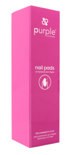 Purple Professional Lint Free Nail Pads (325st.)