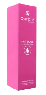 Purple Professional Lint Free Nail Pads (325st.)