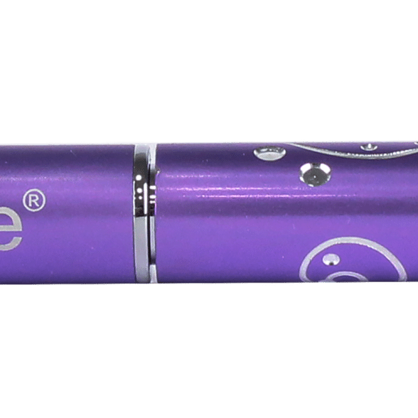 Purple Professional Nylon Nailart Thin Strokes Brush 12mm (metalen handle) (P773)