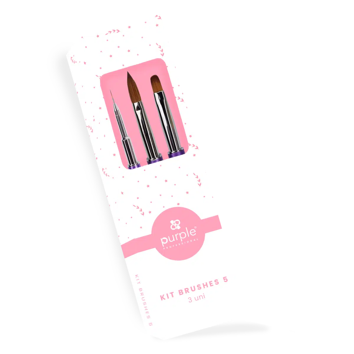 Purple Professional Penselen Kit nr.5