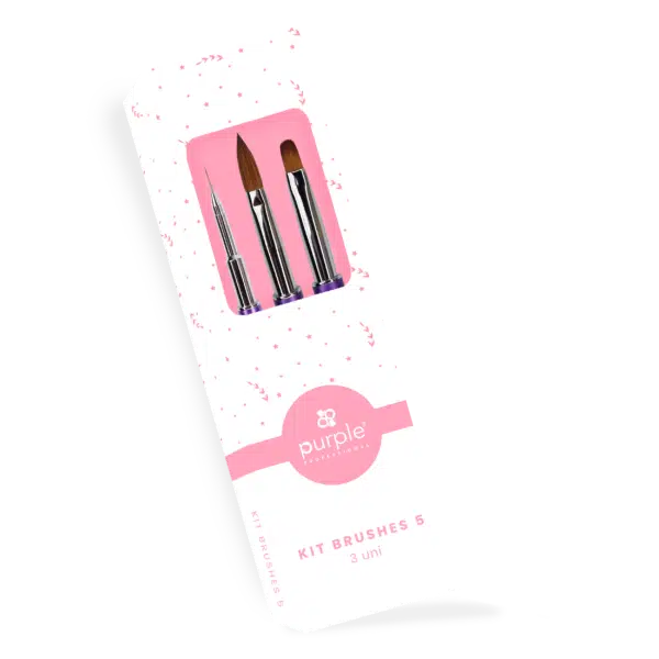 Purple Professional Penselen Kit nr.5