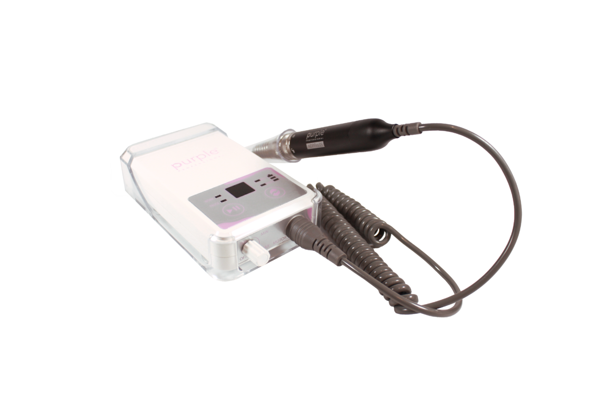 Purple professional Portable Nail Drill NDPPRO35 Purple professional Portable Nail Drill NDPPRO35