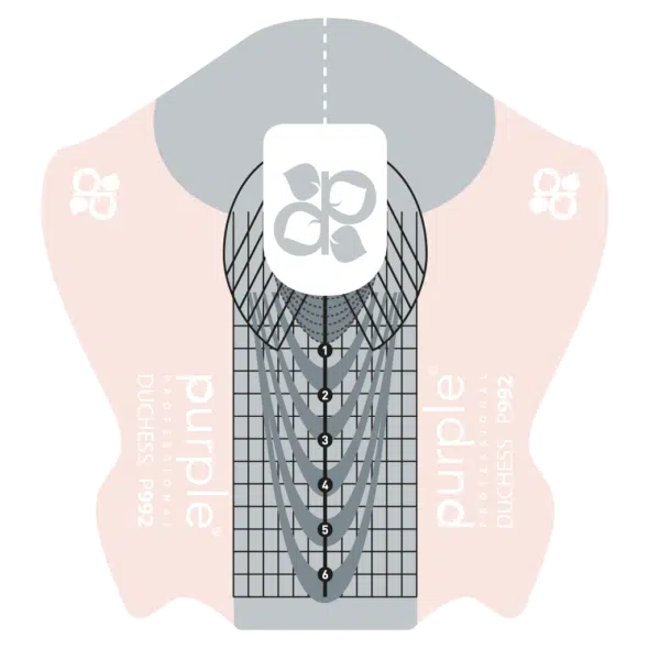 Purple Professional Sjablonen Duchess Box 100st.