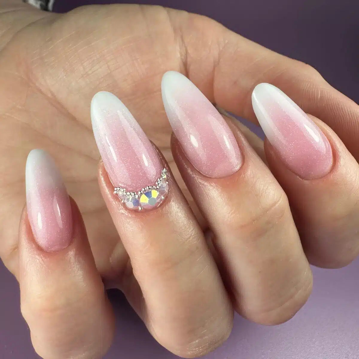 Virgin Nails Acryl Gel Premium "Shimmer Pink" 30gr