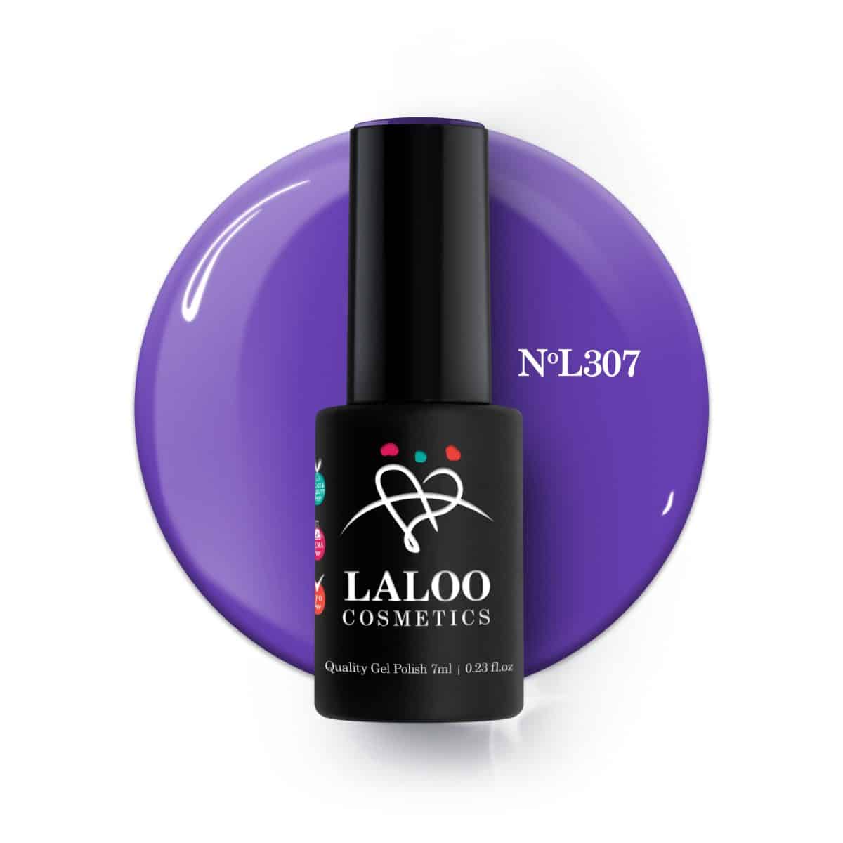 Laloo Gelpolish Purple no.307 - 7ml