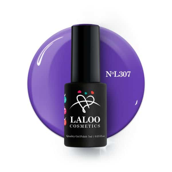 Laloo Gelpolish Purple no.307 - 7ml