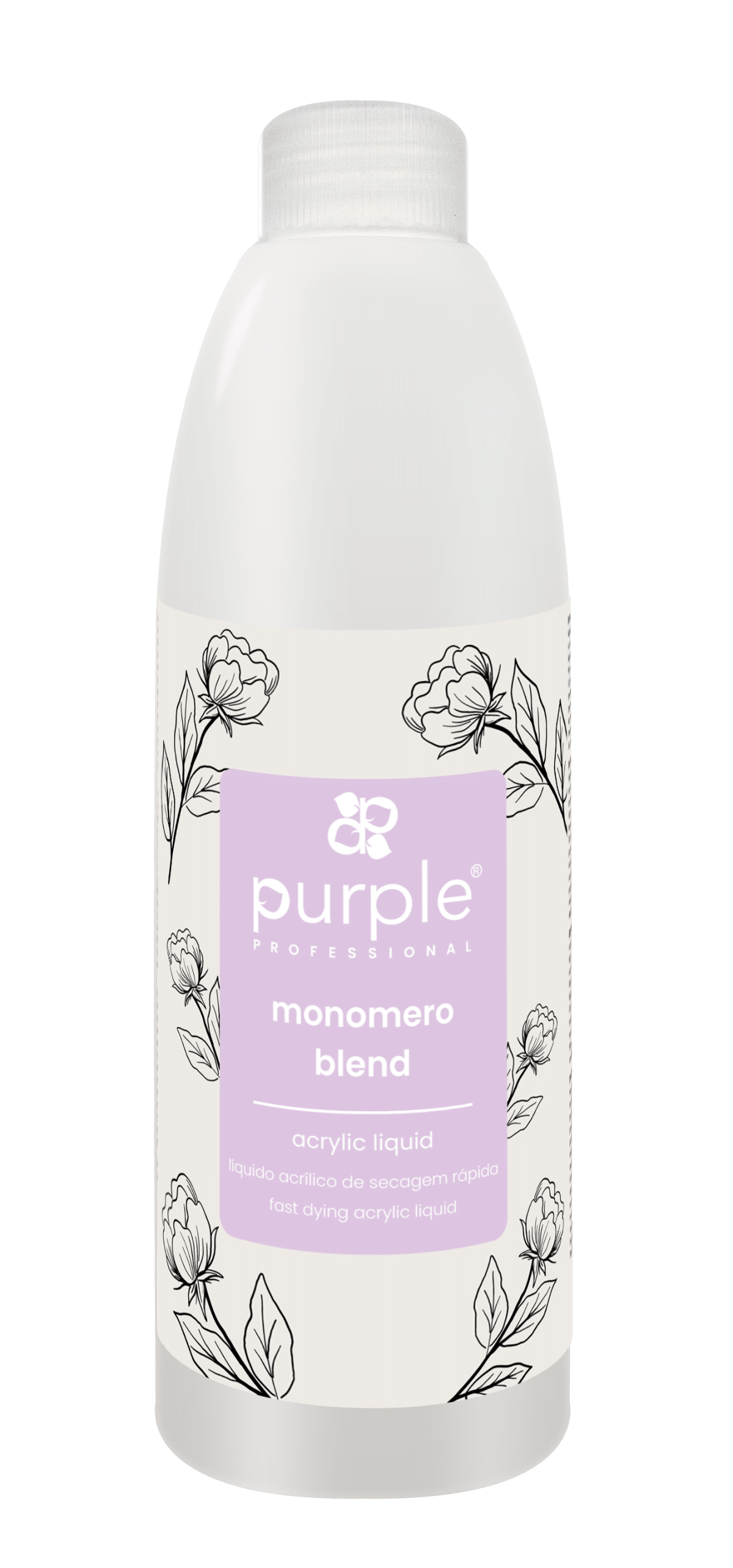 Purple Professional Acryl Vloeistof - Blend 250ml