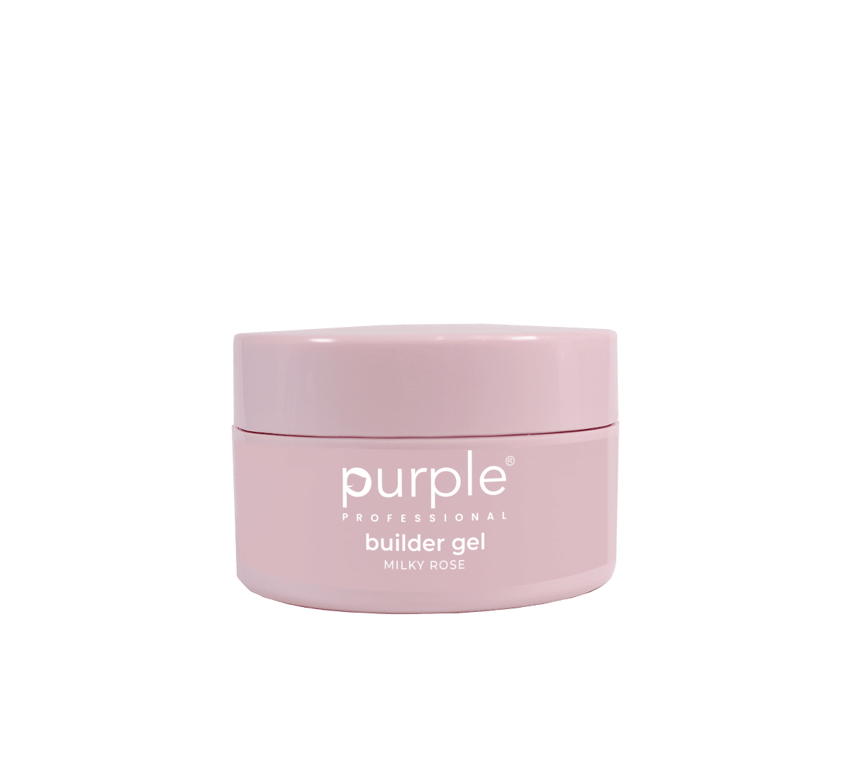 Purple Professional Builder Gel - Milky Rose 50gr. Purple Professional Builder Gel - Milky Rose 50gr.