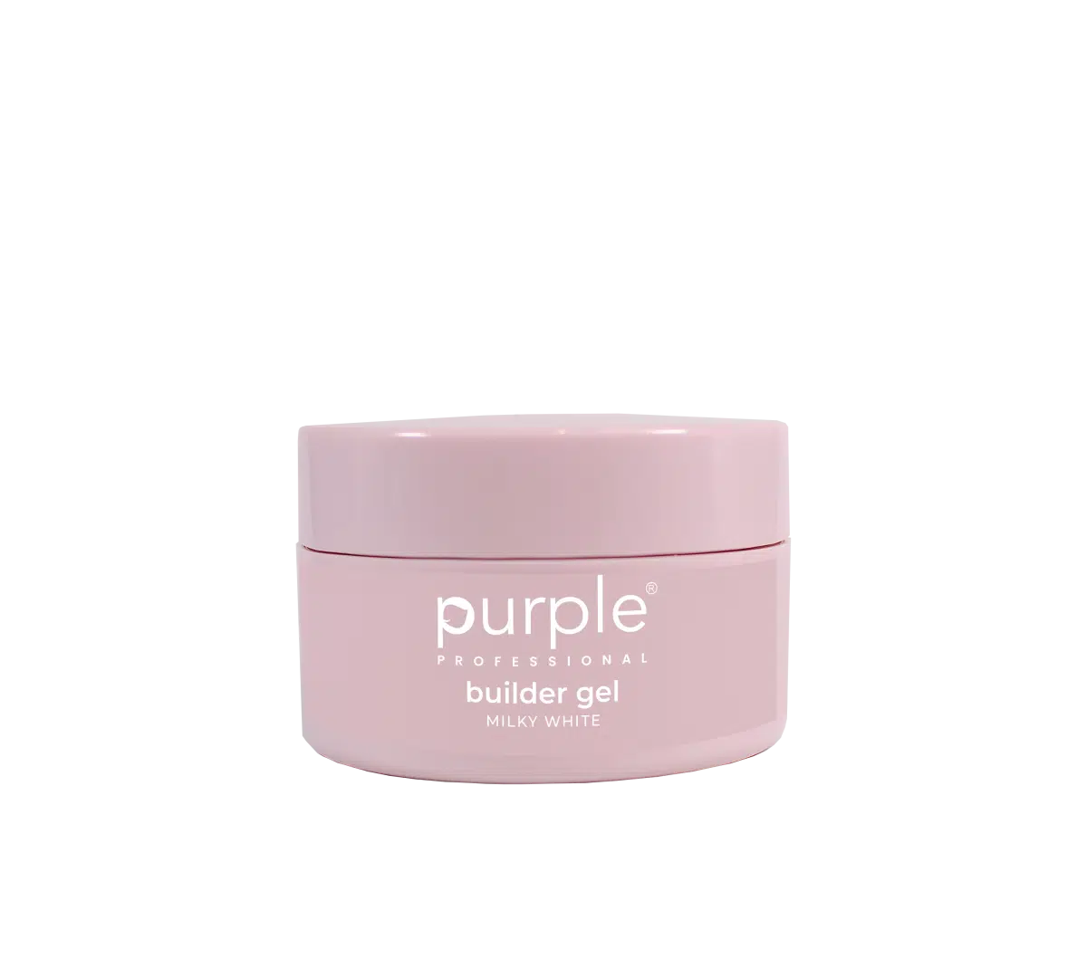 Purple Professional Builder Gel - Milky White 50gr.