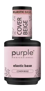 Purple Professional Elastic Base "Cover Beige" 15ml