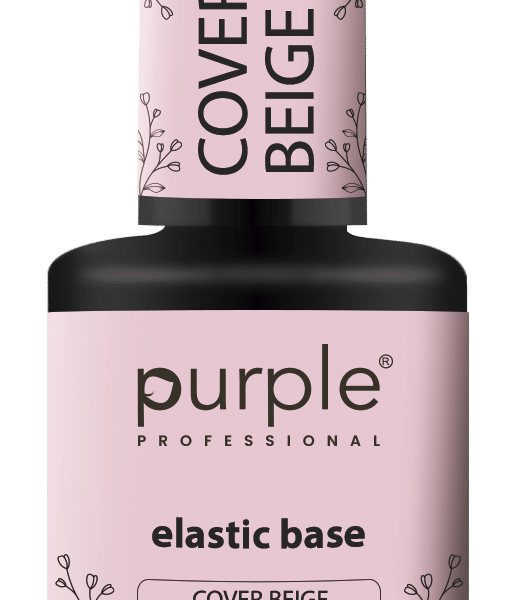 Purple Professional Elastic Base "Cover Beige" 15ml