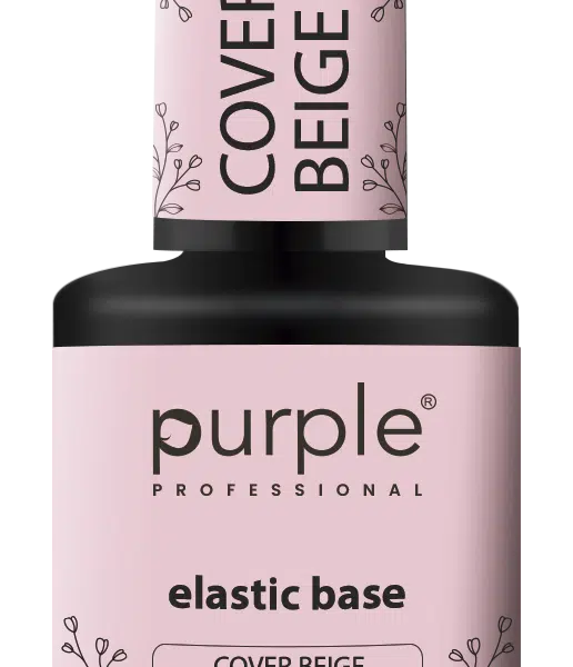 Purple Professional Elastic Base "Cover Beige" 15ml