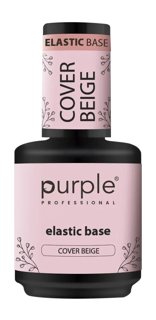 Purple Professional Elastic Base "Cover Beige" 15ml Purple Professional Elastic Base "Cover Beige" 15ml