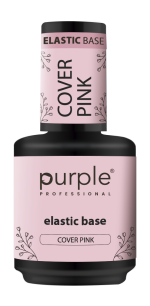 Purple Professional Elastic Base "Cover Pink" 15ml