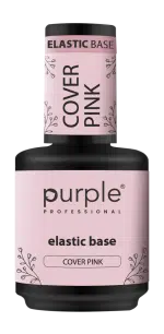 Purple Professional Elastic Base "Cover Pink" 15ml