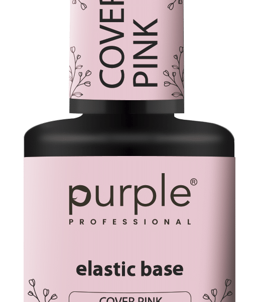 Purple Professional Elastic Base "Cover Pink" 15ml