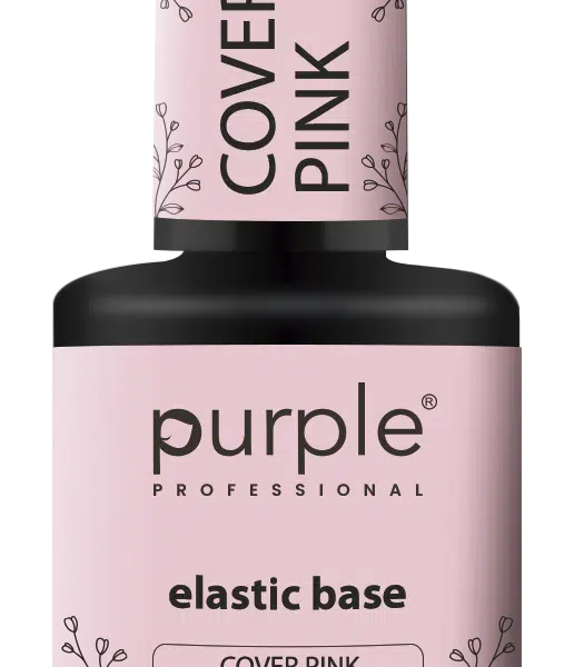 Purple Professional Elastic Base "Cover Pink" 15ml