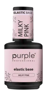 Purple Professional Elastic Base "Milky Pink" 15ml