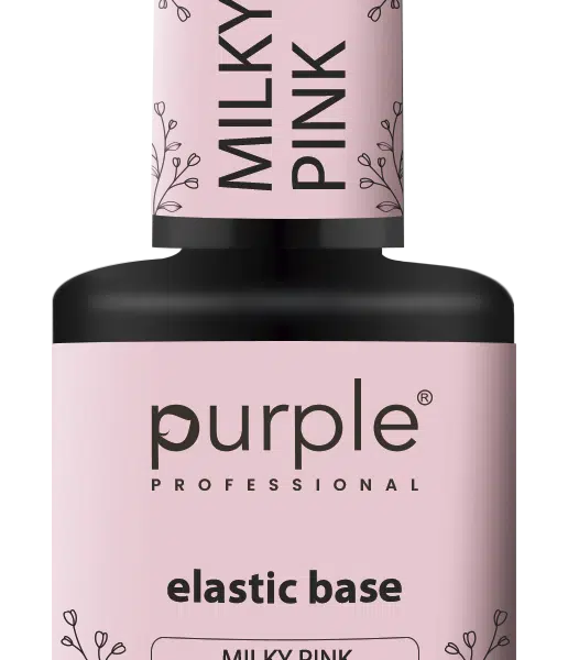 Purple Professional Elastic Base "Milky Pink" 15ml