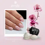 Purple Professional Elastic Base "Shimmer Pink" 15ml