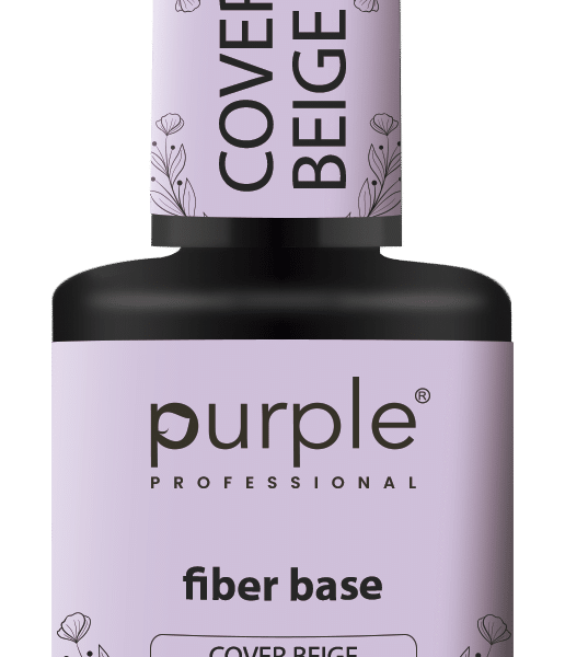 Purple Professional Fiber Base "Cover Beige" 15ml