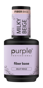 Purple Professional Fiber Base "Milky Beige" 15ml