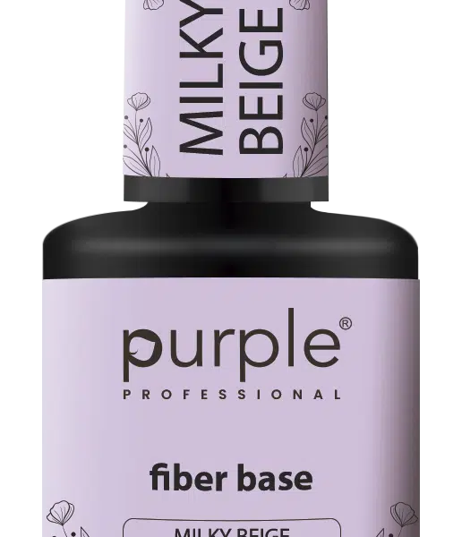 Purple Professional Fiber Base "Milky Beige" 15ml
