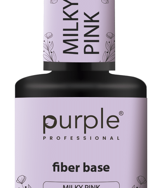 Purple Professional Fiber Base "Milky Pink" 15ml
