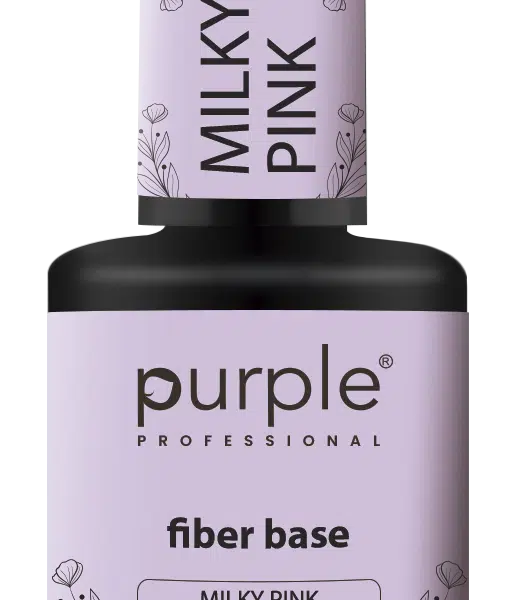 Purple Professional Fiber Base "Milky Pink" 15ml