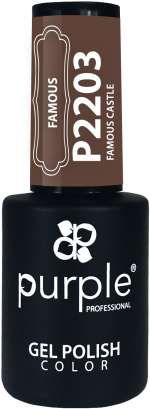 Purple Professional Gel Polish Famous Castle 10ml (P2203)