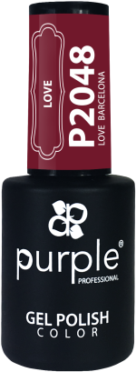 Purple Professional Gel Polish Love Barcelona 10ml (P2048)