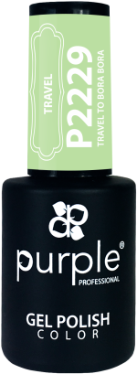 Purple Professional Gel Polish Travel To Bora Bora 10ml (P2229)