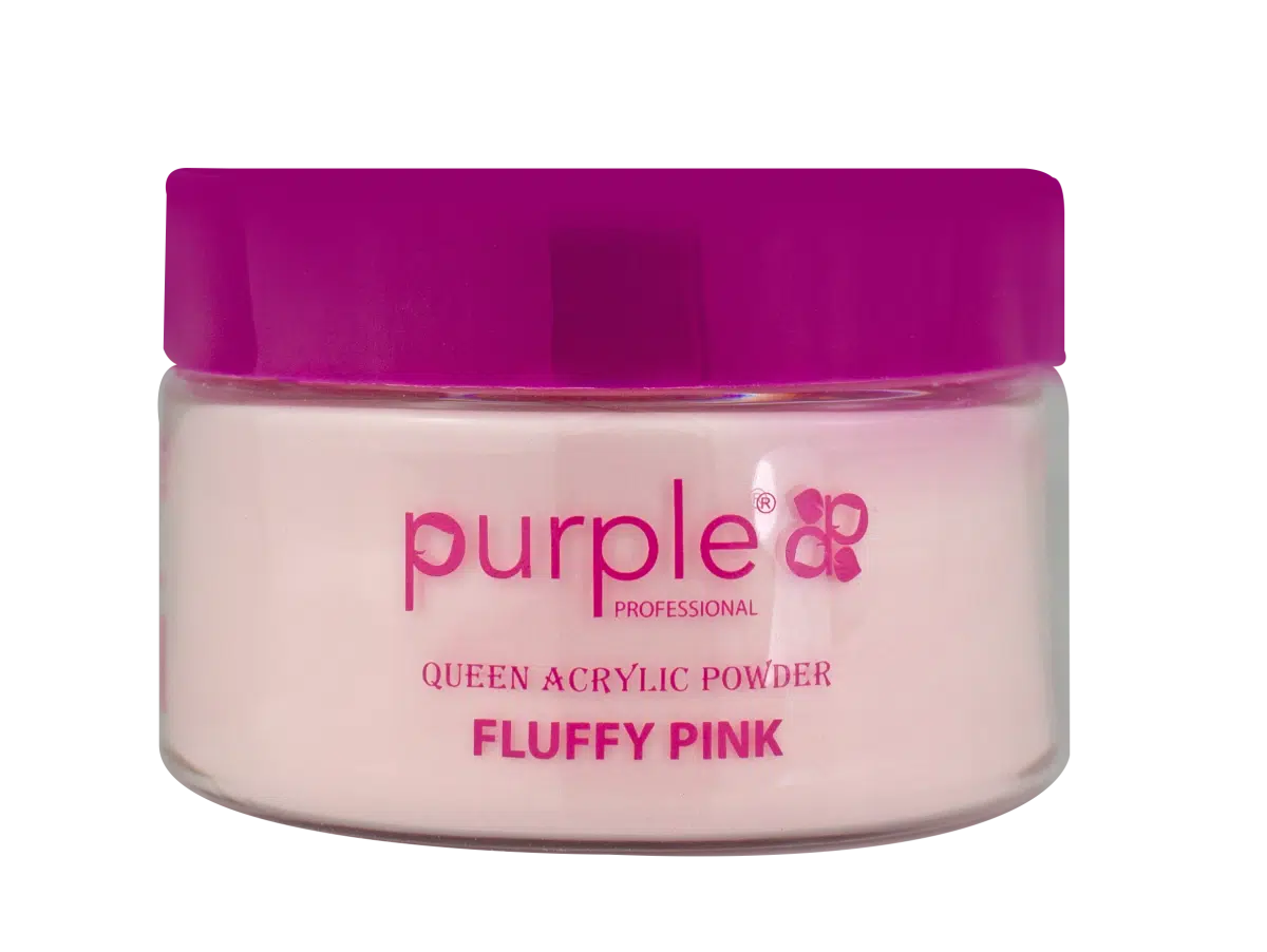 Purple Professional Queen Acryl Poeder Fluffy Pink 50gr