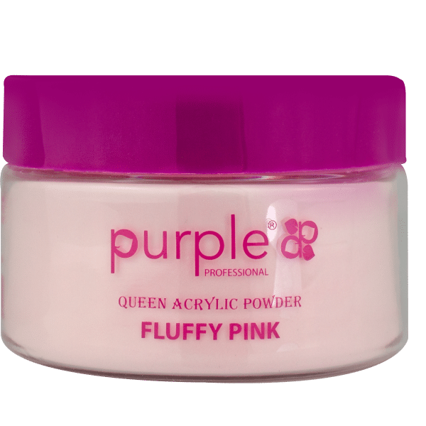 Purple Professional Queen Acryl Poeder Fluffy Pink 50gr