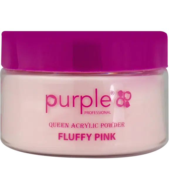 Purple Professional Queen Acryl Poeder Fluffy Pink 50gr