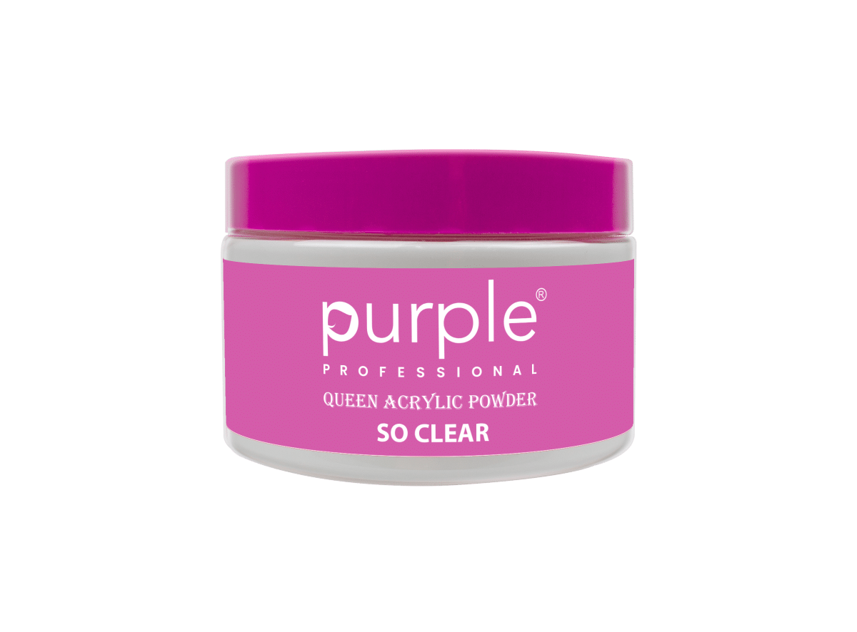 Purple Professional Queen Acryl Poeder So Clear 50gr Purple Professional Queen Acryl Poeder So Clear 50gr