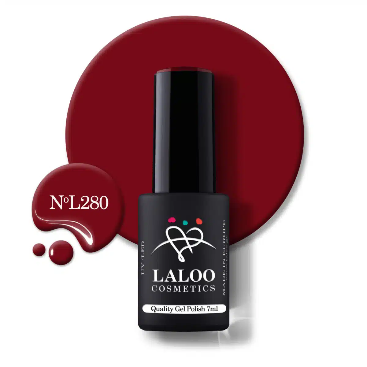 Laloo Gelpolish Red Wine no.280 - 7ml