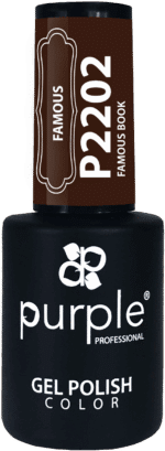 Purple Professional Gel Polish Famous Book 10ml (P2202)