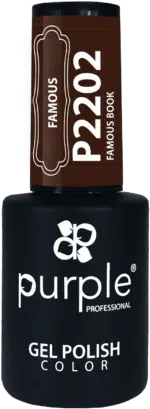 Purple Professional Gel Polish Famous Book 10ml (P2202)