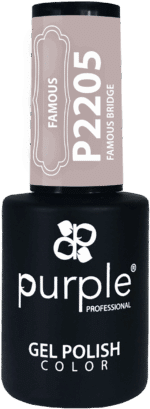Purple Professional Gel Polish Famous Bridge 10ml (P2205)