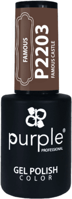 Purple Professional Gel Polish Famous Castle 10ml (P2203)