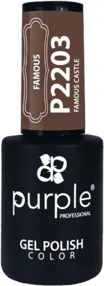 Purple Professional Gel Polish Famous Castle 10ml (P2203)