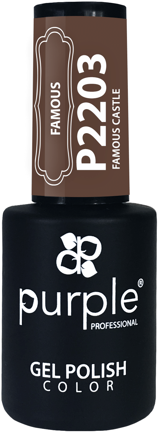 Purple Professional Gel Polish Famous Castle 10ml (P2203) Purple Professional Gel Polish Famous Castle 10ml (P2203)