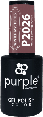 Purple Professional Gel Polish Winter Mysteries Tree 10ml (P2026)