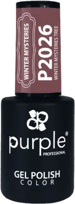Purple Professional Gel Polish Winter Mysteries Tree 10ml (P2026)